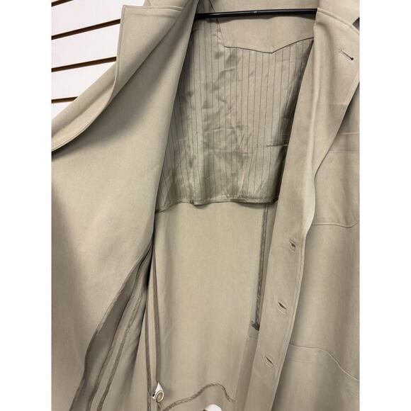 Tommy Bahama Jacket 100% Silk Blazer Men’s XL Unstructured‎ Pockets Tan/Khaki - Picture 11 of 16